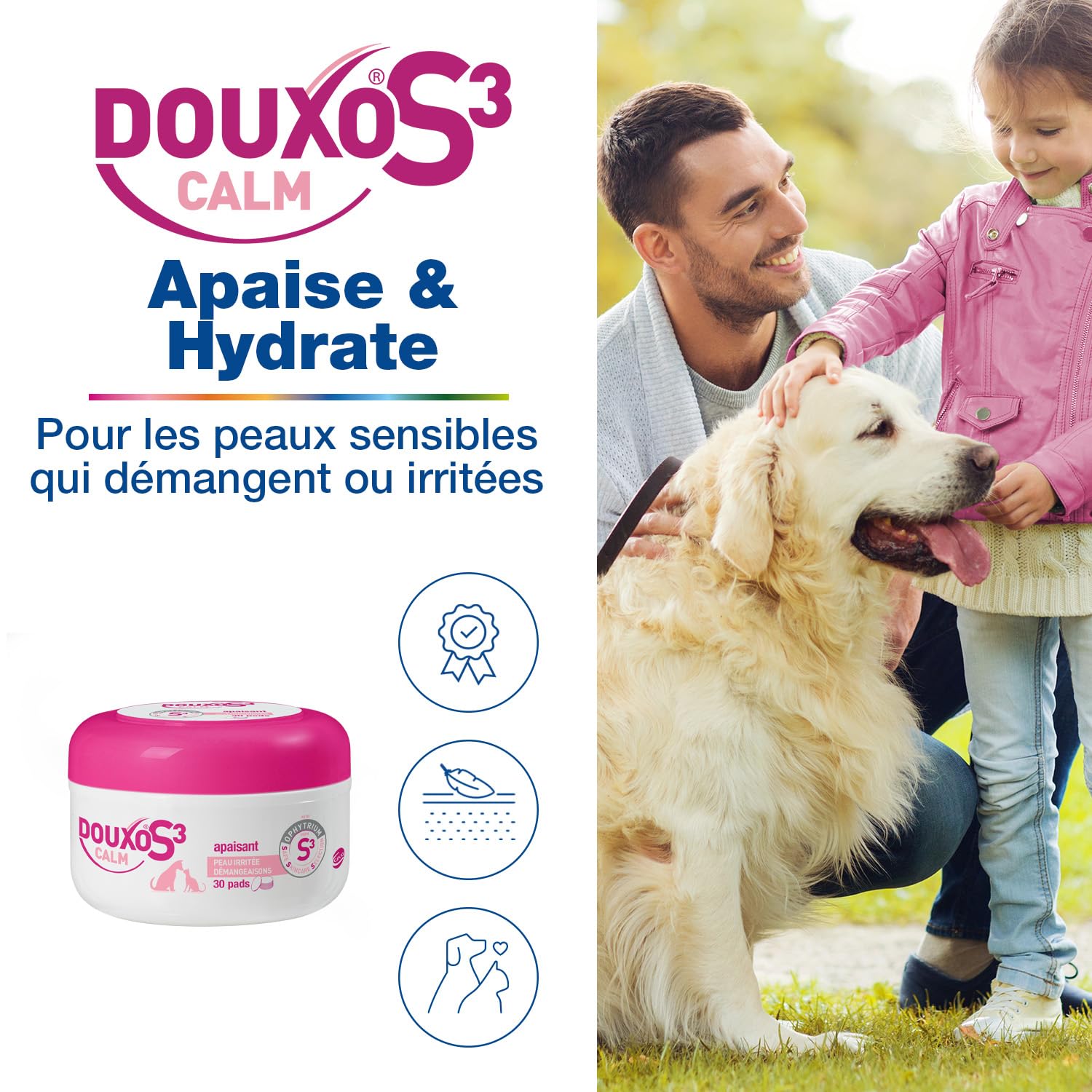 douxo-s3-calm-pads-apaisants-30-cotons-d-mangeaisons image 2