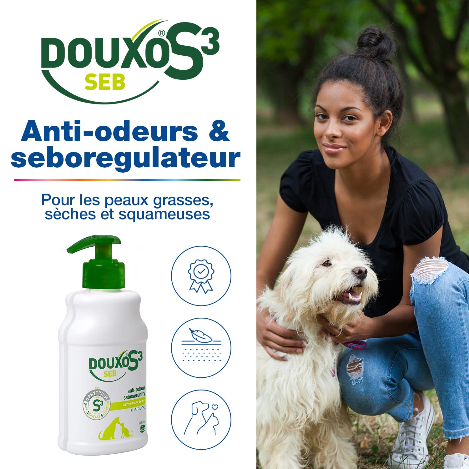 douxo-s3-seb-mousse-chien-sans-rin-age-anti-odeur-150-ml image 2