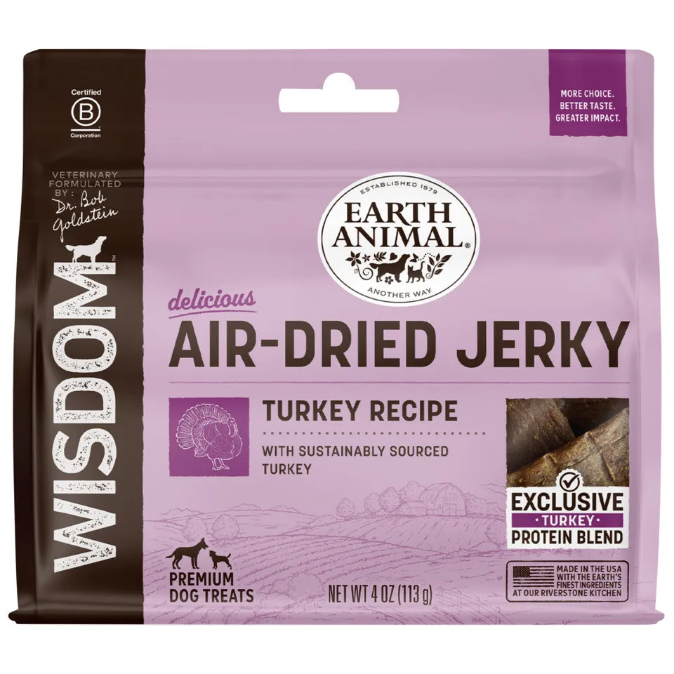 earth-animal-wisdom-jerky-friandise-dinde-4-oz-prot-ine-unique image 1