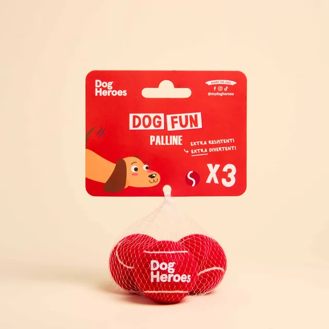 dog-heroes-crunchy-bites-dog-fun-balles-pour-chien-x3-extra-r-sistantes image 1