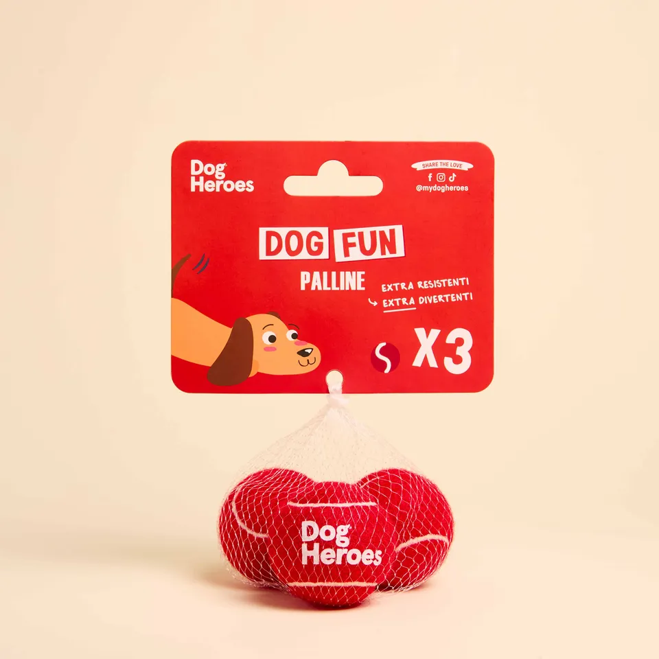 dog-heroes-crunchy-bites-dog-fun-balles-pour-chien-x3-extra-r-sistantes image 1