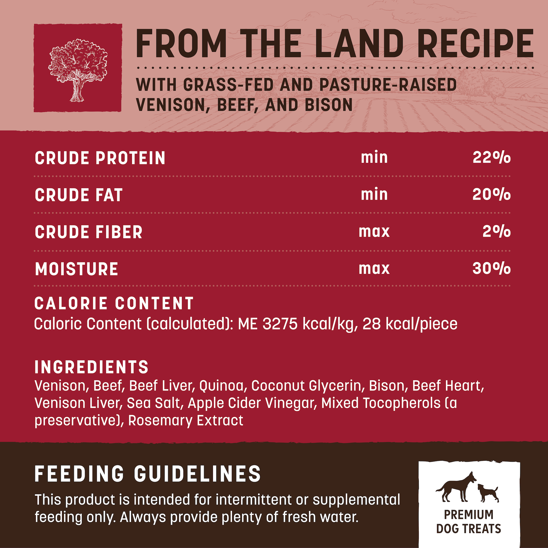 earth-animal-wisdom-jerky-from-the-land-friandise-chien-4-oz image 5