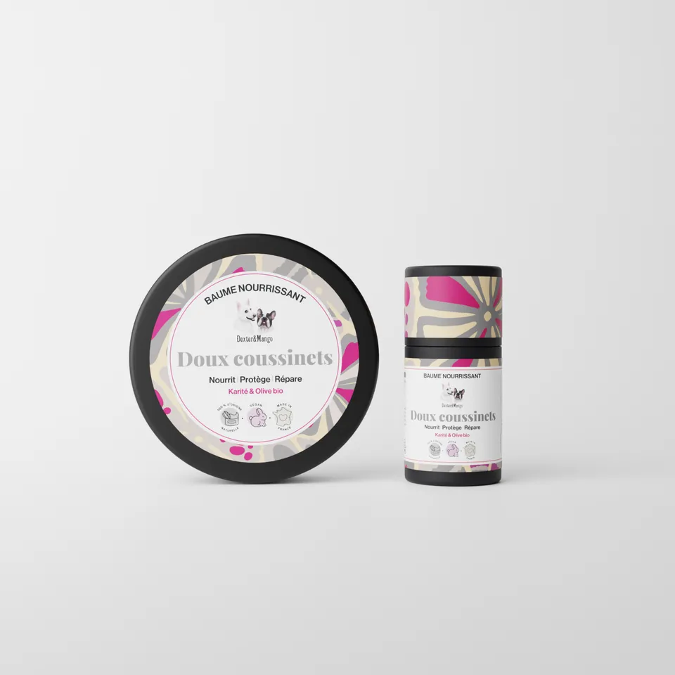 dexter-mango-duo-coussinets-baume-chien-et-chat-naturel image 1