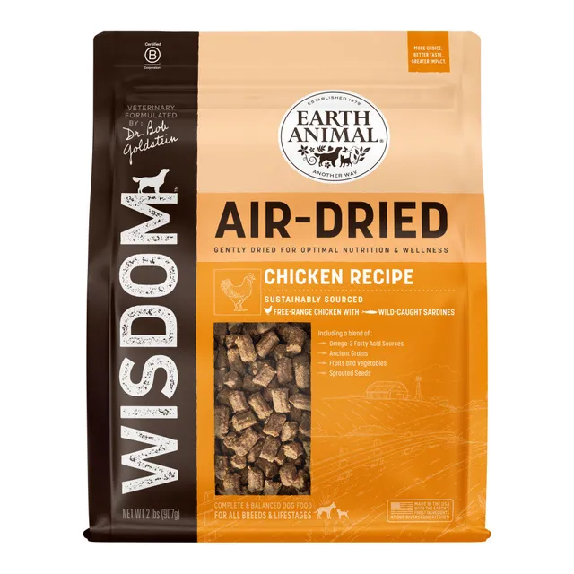 earth-animal-wisdom-poulet-croquette-chien-s-ch-e-2-lb image 1