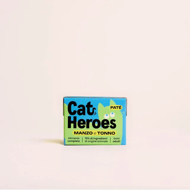 dog-heroes-cat-heroes-p-t-e-chat-boeuf-thon-95-g image 1