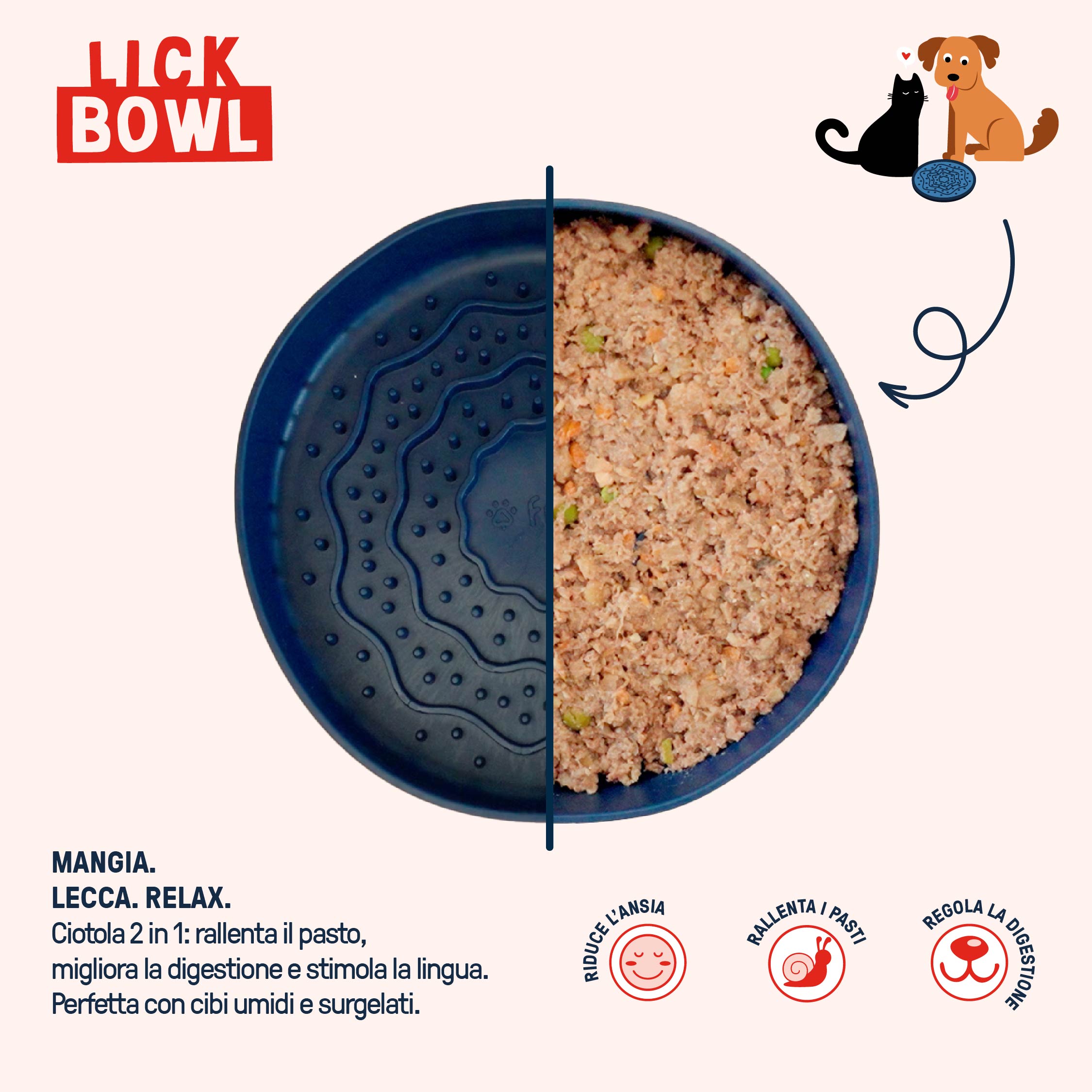 dog-heroes-crunchy-bites-lick-bowl-gamelle-bleue image 3