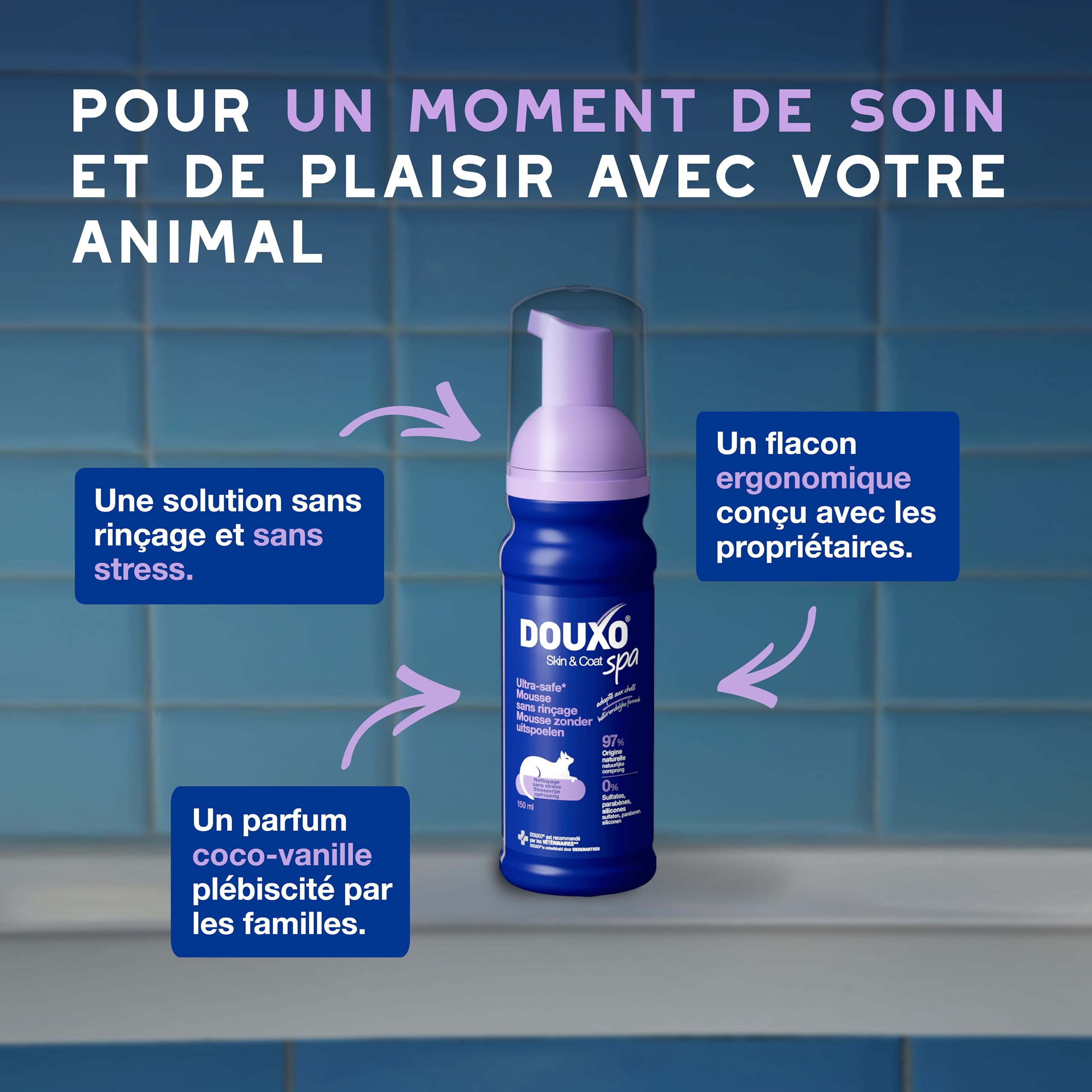 douxo-spa-skin-coat-mousse-sans-rin-age-chat-amande-douce image 5