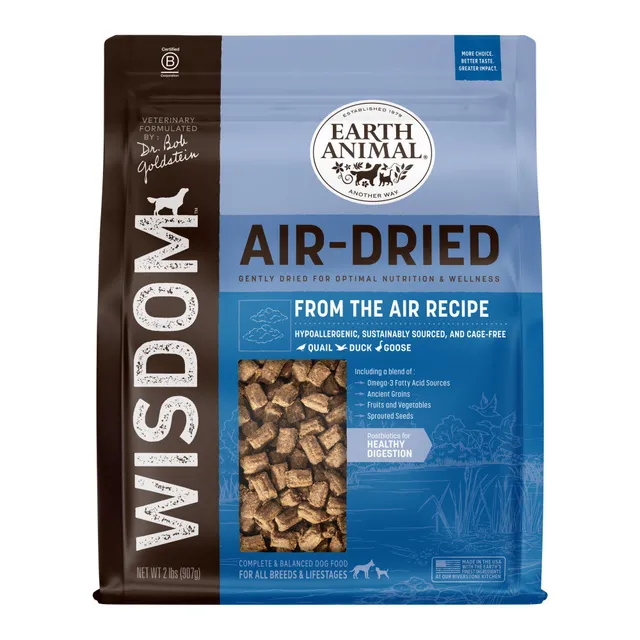 earth-animal-wisdom-from-the-air-croquette-chien-volaille image 1