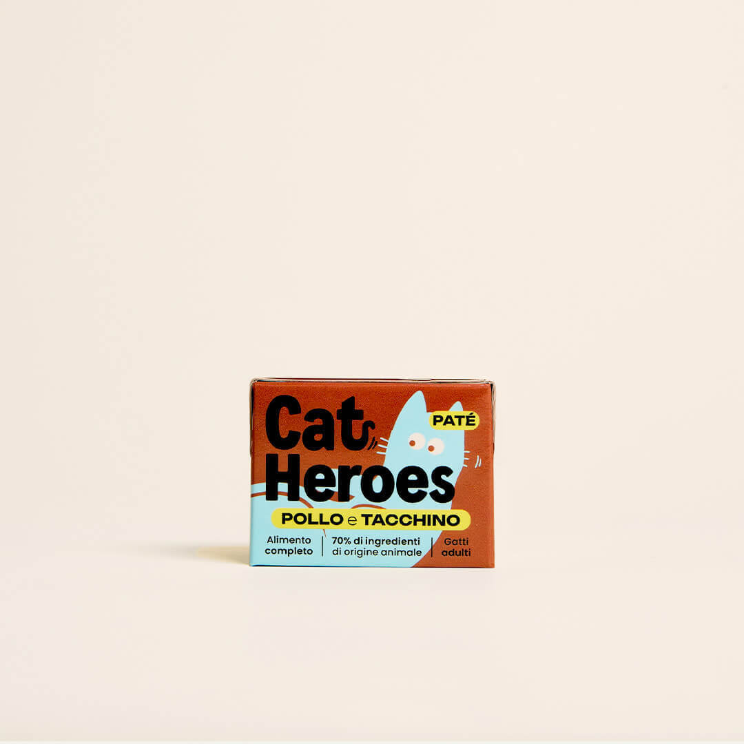 dog-heroes-cat-heroes-poulet-dinde-p-t-e-chat-95g-lot-12 image 1