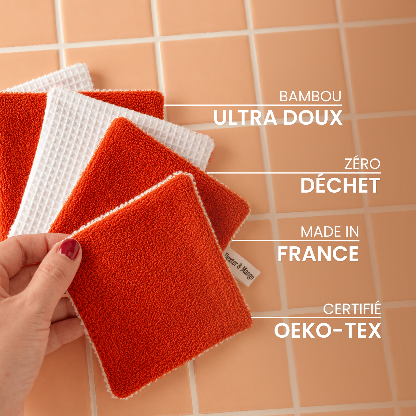 dexter-mango-lingettes-lavables-terracotta-soin-chien image 3