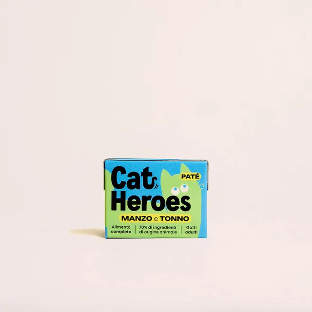cat-heroes-boeuf-thon-p-t-e-chat-naturelle-95g image 1