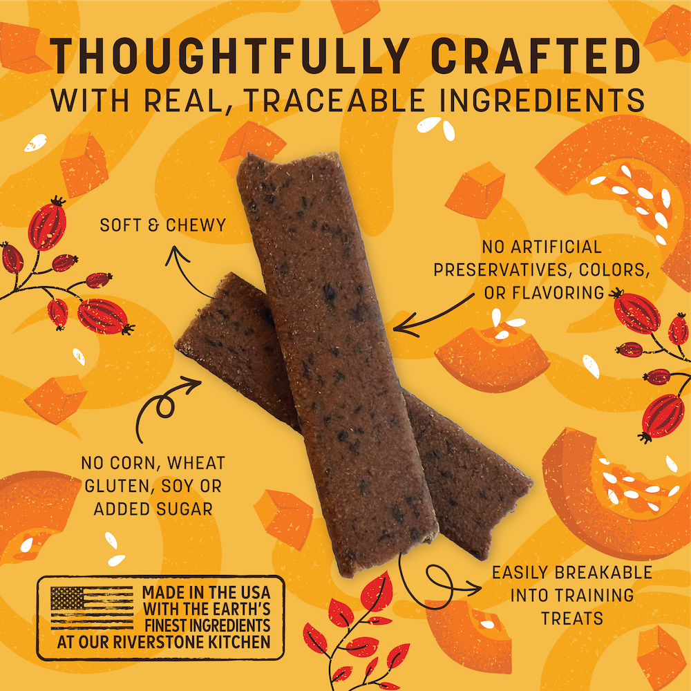 earth-animal-wisdom-jerky-friandise-citrouille-pices-4-oz-dition-limit-e image 2