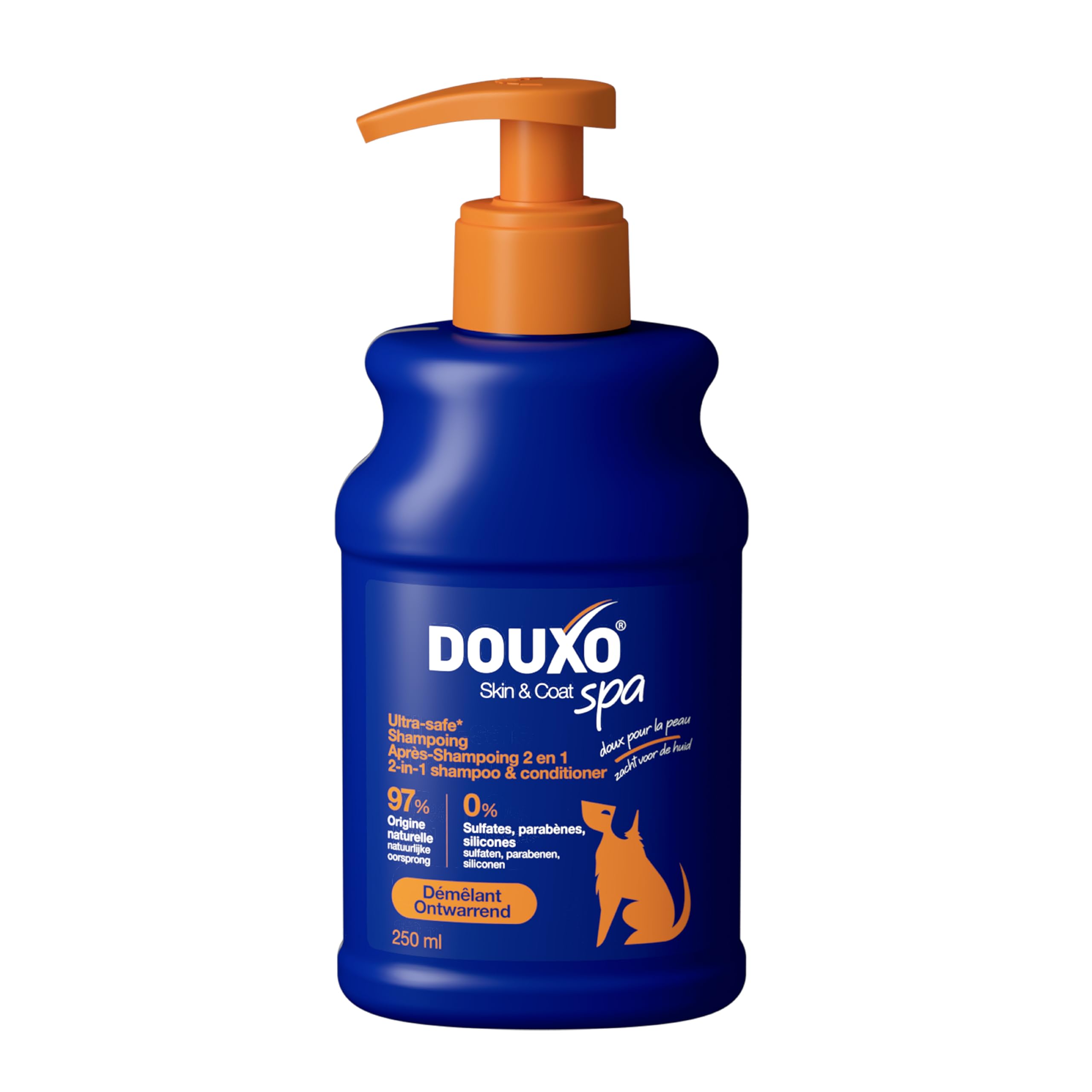 douxo-spa-skin-coat-spa-shampoing-chien-2-en-1-amande-douce image 1