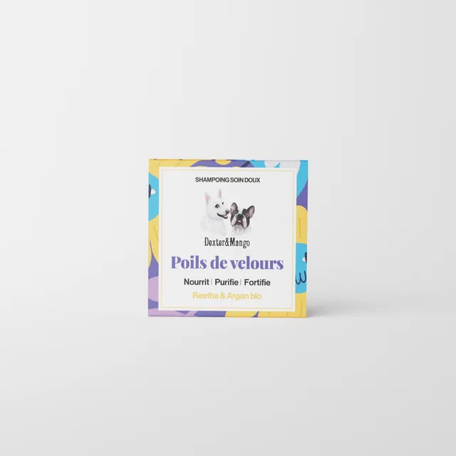 dexter-mango-poils-de-velours-shampoing-solide-chien-doux image 1