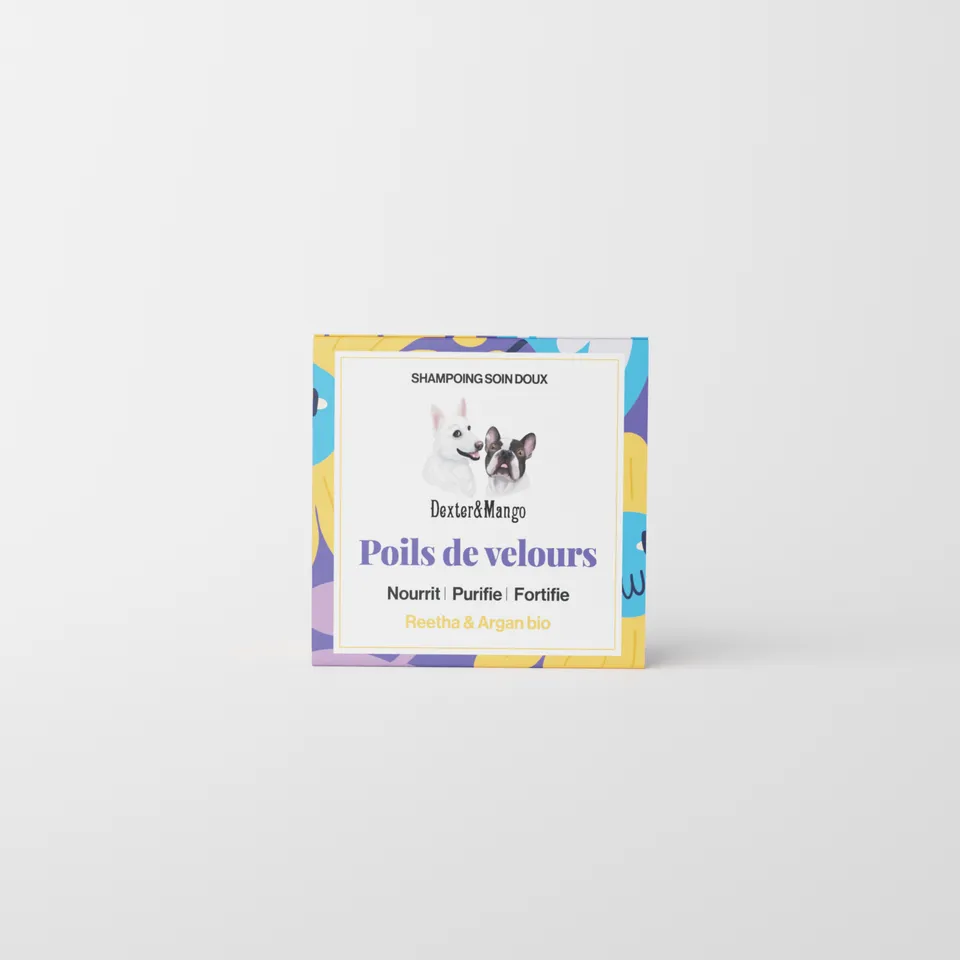 dexter-mango-poils-de-velours-shampoing-solide-chien-doux image 1