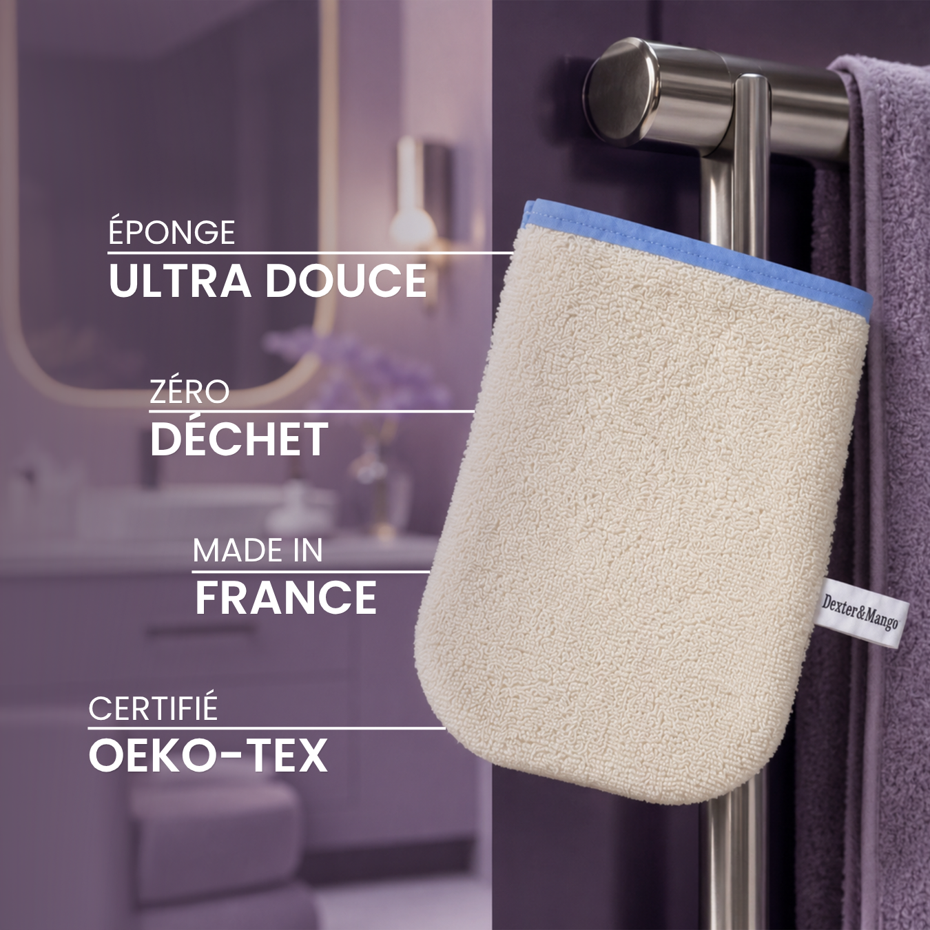 dexter-mango-gant-lavable-chien-coton-ponge-france image 3