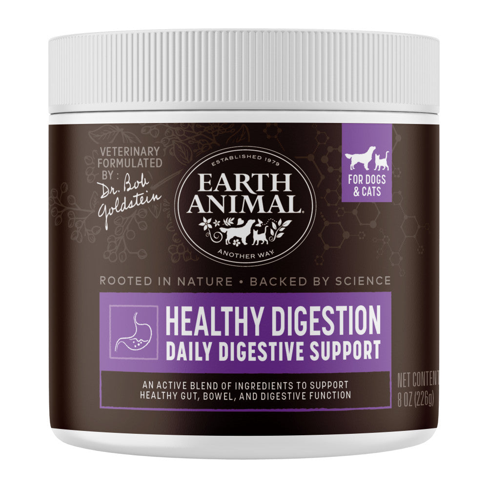 earth-animal-apothecary-healthy-digestion-poudre-digestive-8-oz-fibres image 1