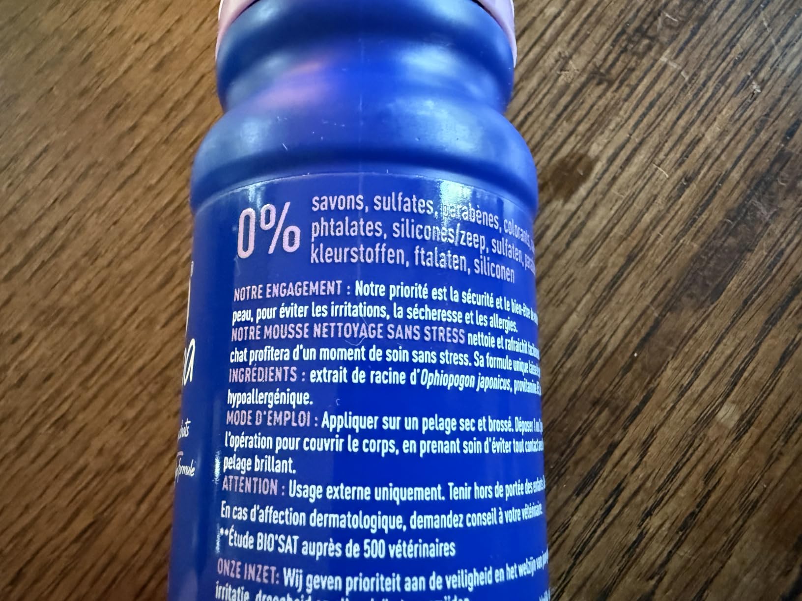 Pattes propres