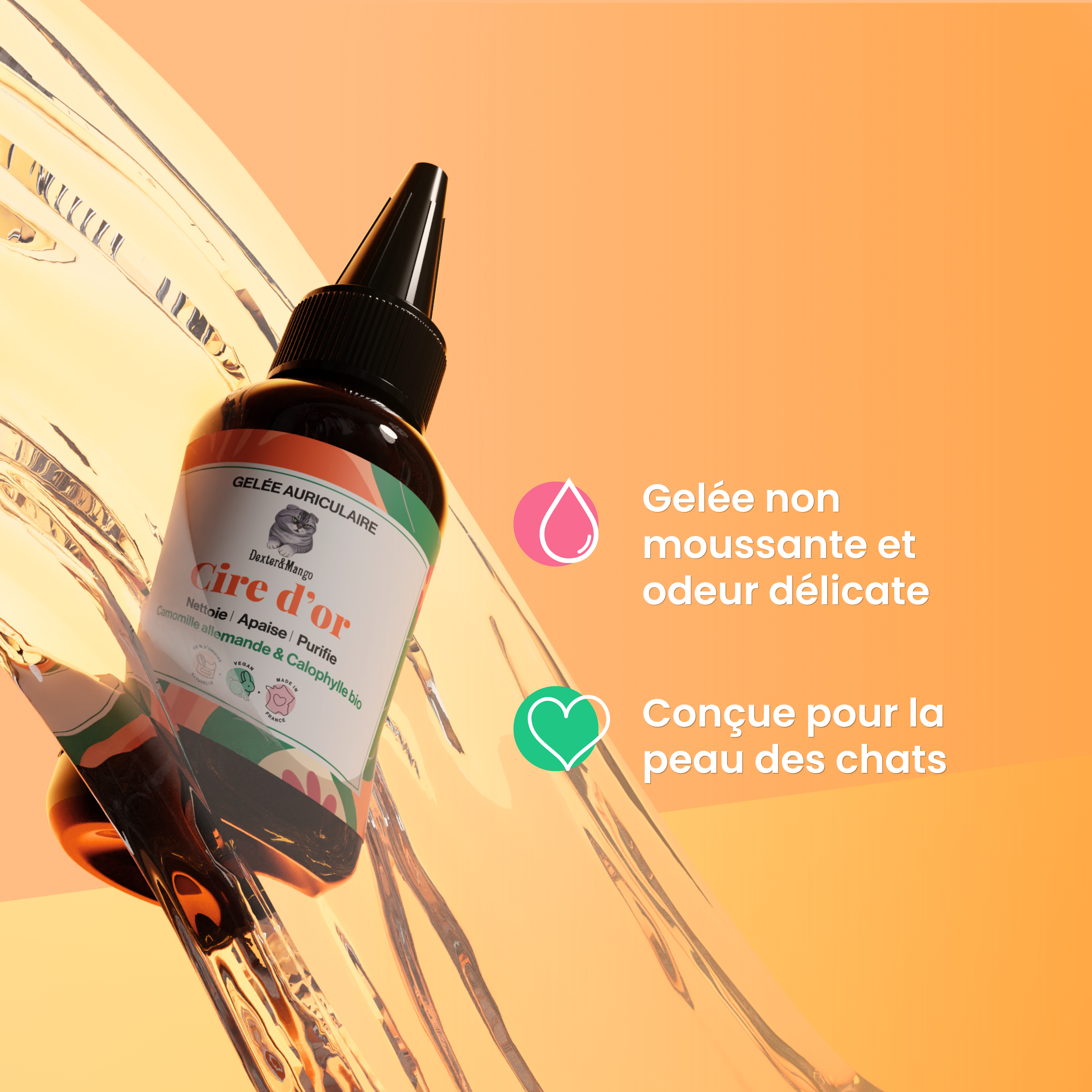 dexter-mango-cire-d-or-gel-e-auriculaire-chat-naturelle image 4