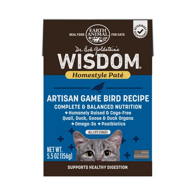 earth-animal-wisdom-artisan-game-bird-p-t-e-chat-5-5-oz image 1