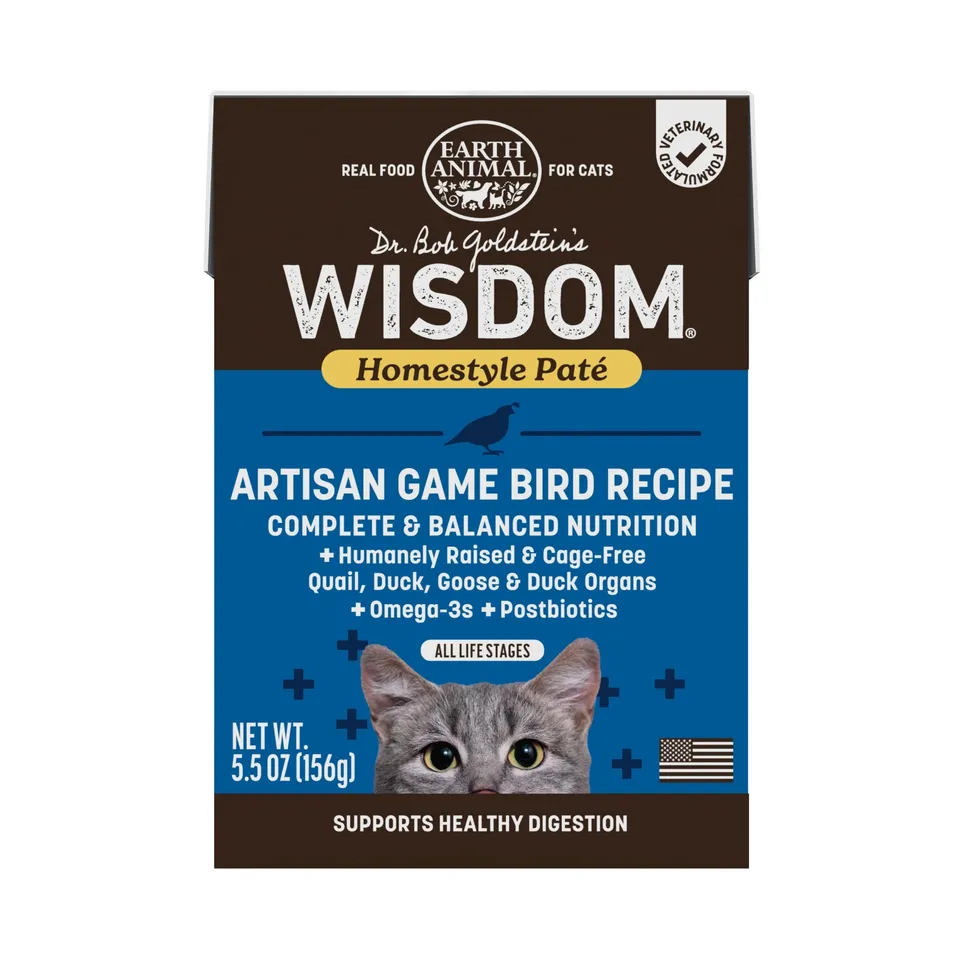 earth-animal-wisdom-artisan-game-bird-p-t-e-chat-5-5-oz image 1