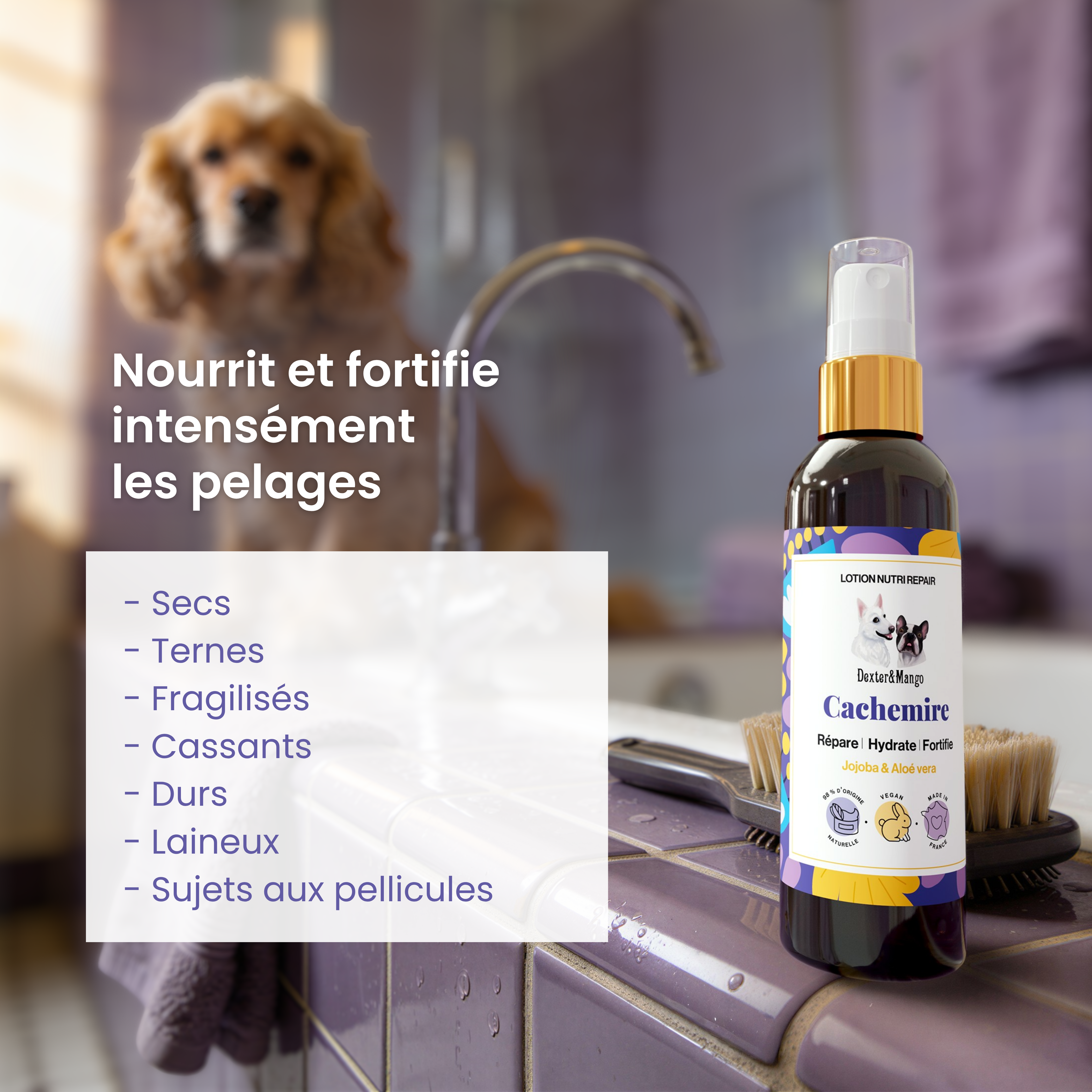 dexter-mango-cachemire-lotion-chien-nutri-repair-poils-secs image 2