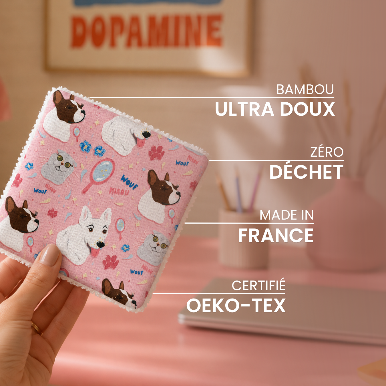 dexter-mango-lingettes-lavables-chien-bambou-france image 3