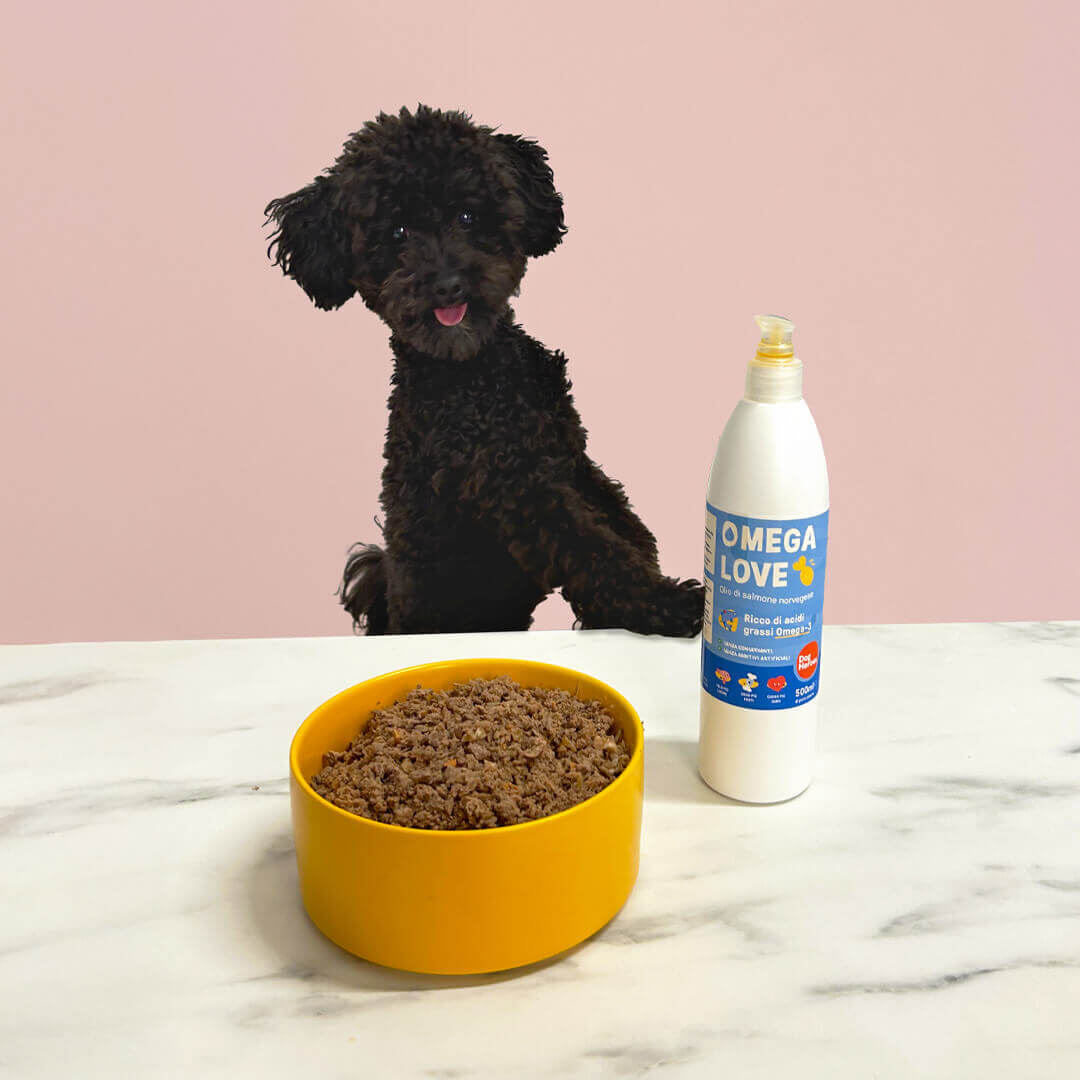 dog-heroes-crunchy-bites-omega-love-huile-saumon-500ml image 2