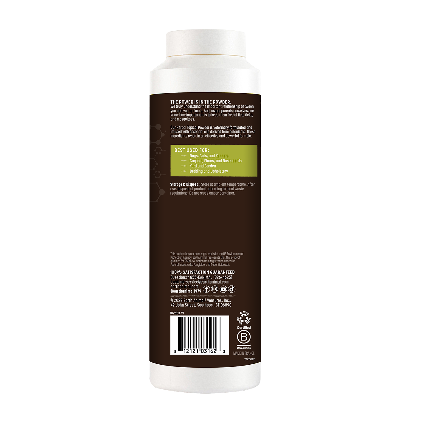 earth-animal-nature-s-protection-poudre-externe-8-oz-puces image 2