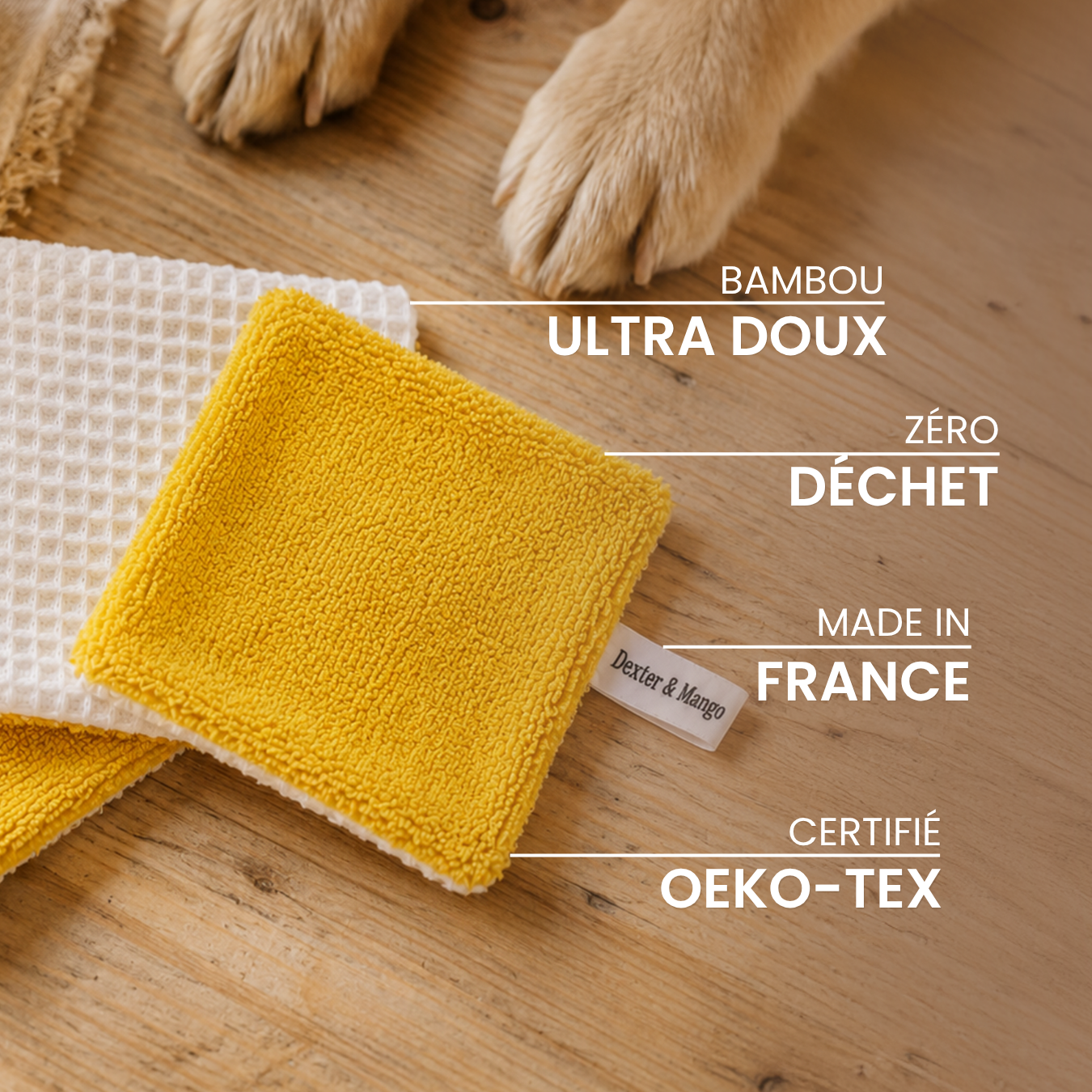dexter-mango-lingettes-lavables-ocre-soin-chien-chat image 3