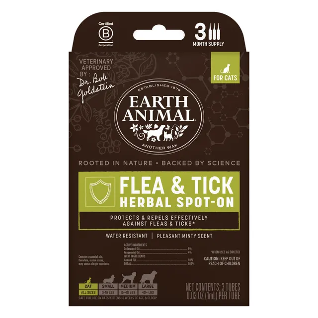 earth-animal-nature-s-protection-spot-on-chat-herbes image 1