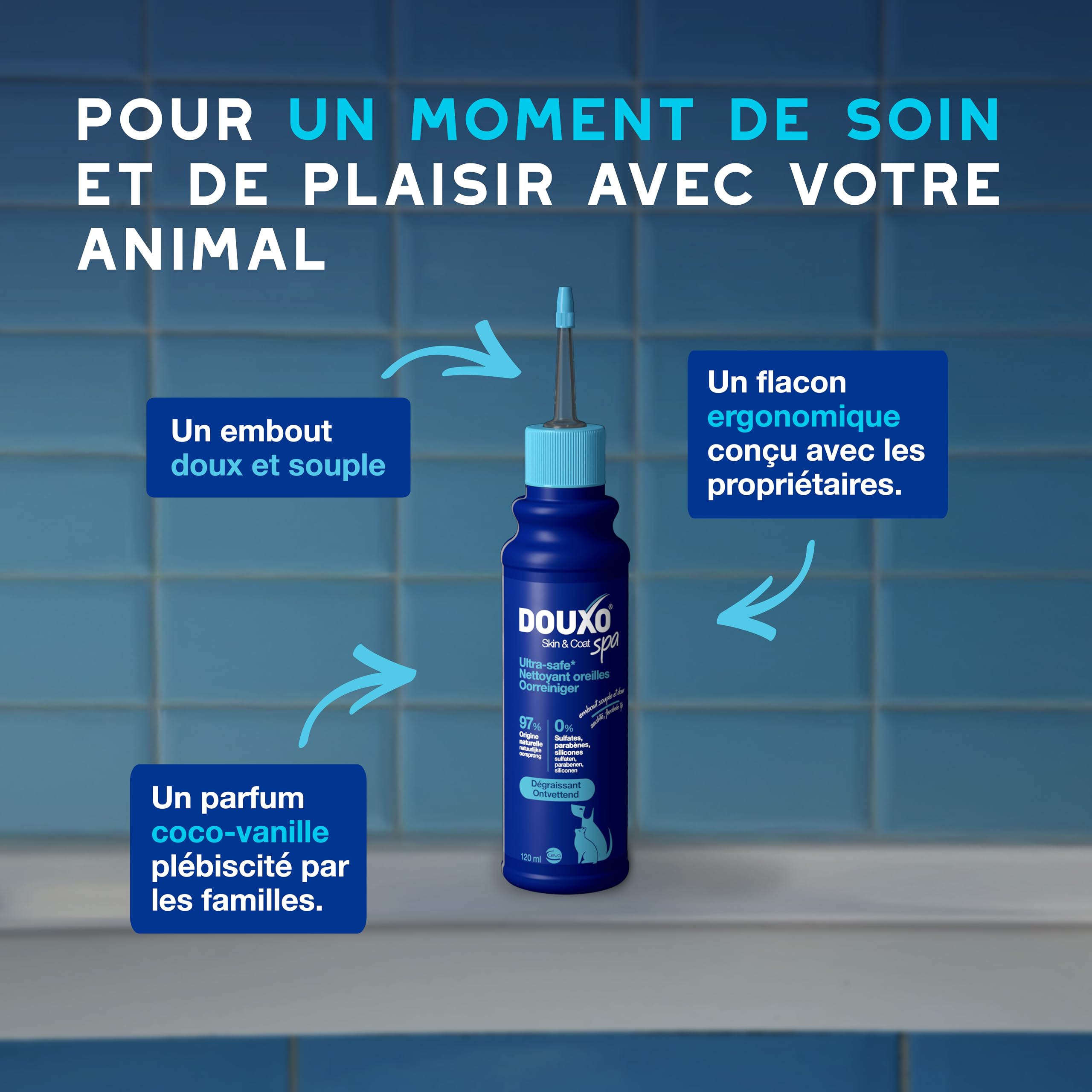 douxo-skin-coat-spa-nettoyant-oreille-chien-micellaire-naturel image 5