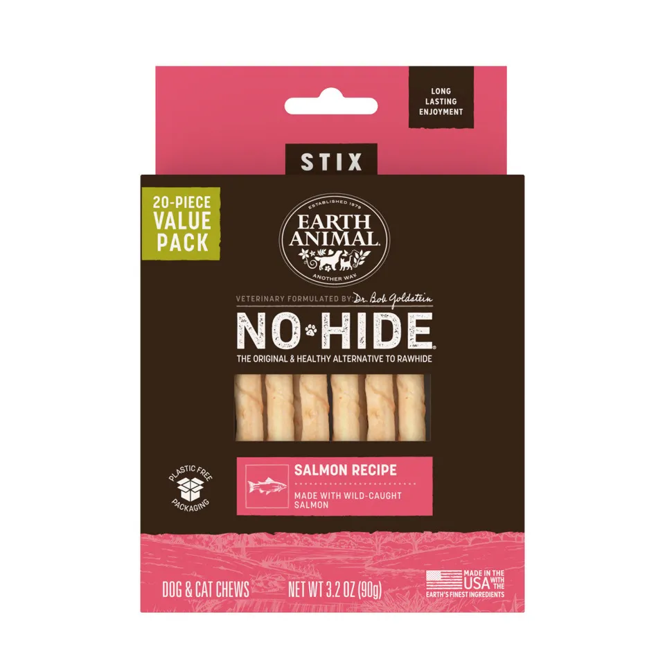 earth-animal-no-hide-salmon-stix-friandise-xs-10-pcs image 1