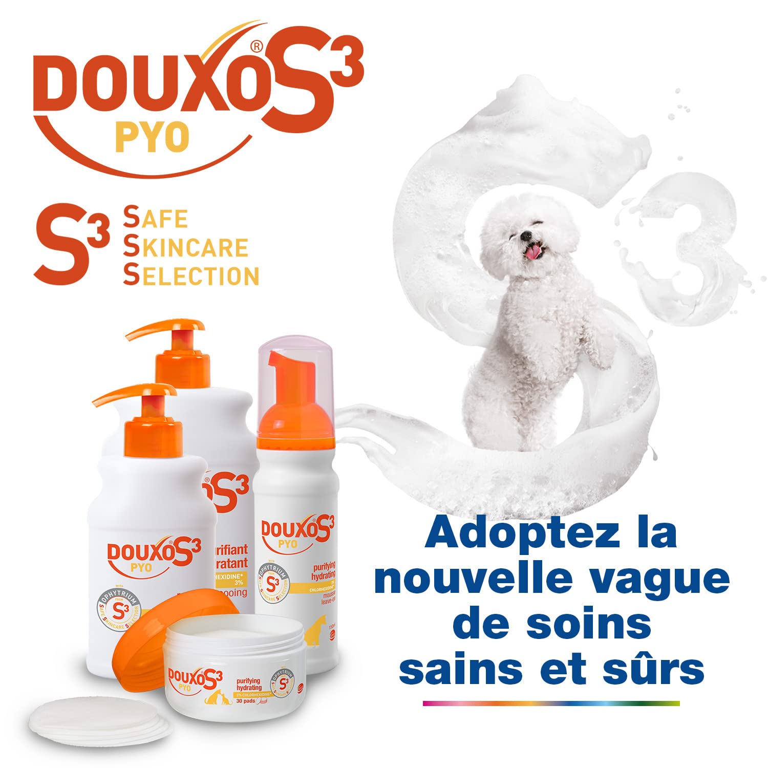 douxo-s3-pyo-pads-chien-chat-30-cotons-antiseptiques image 5