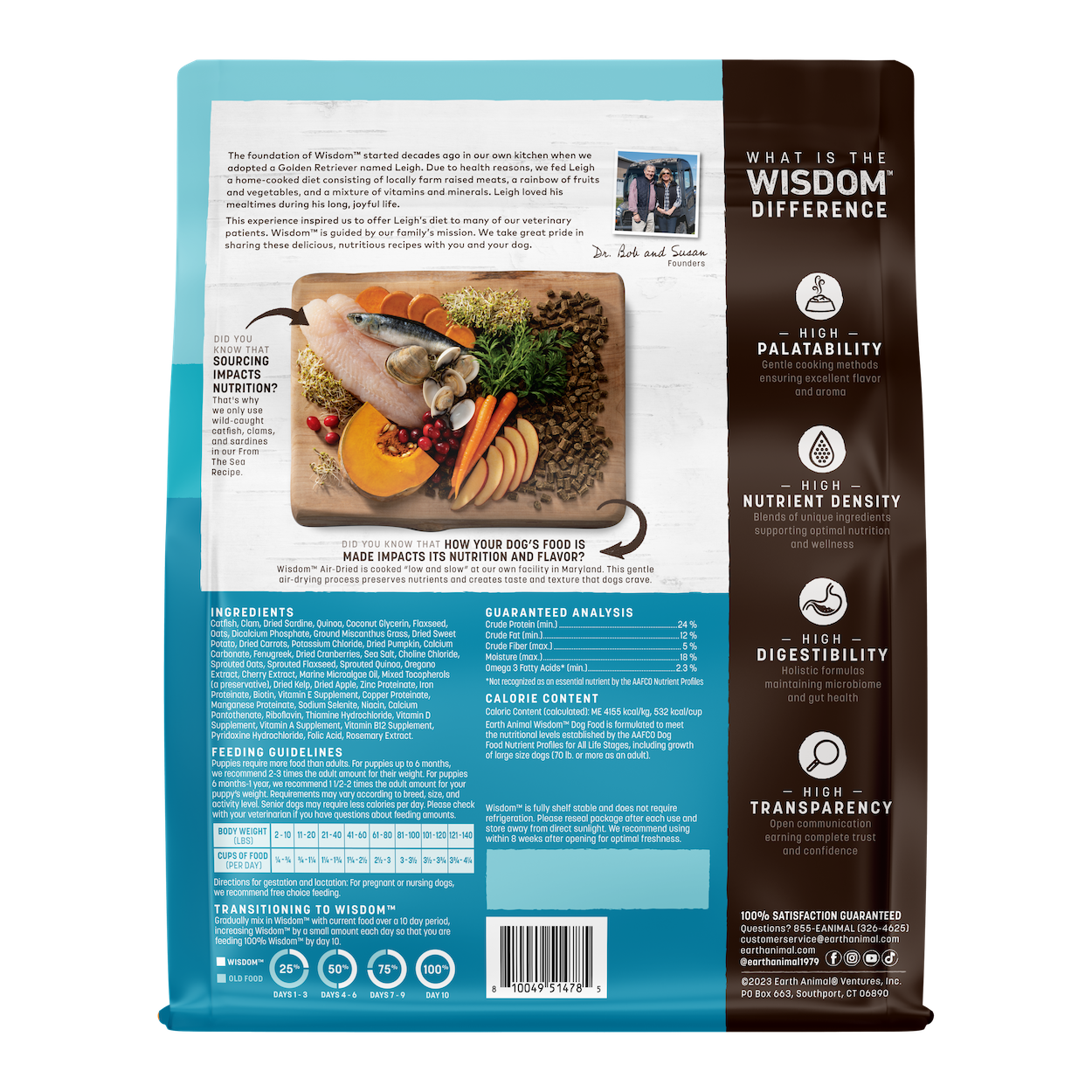 earth-animal-wisdom-from-the-sea-croquettes-chien-poisson-2-lb image 2
