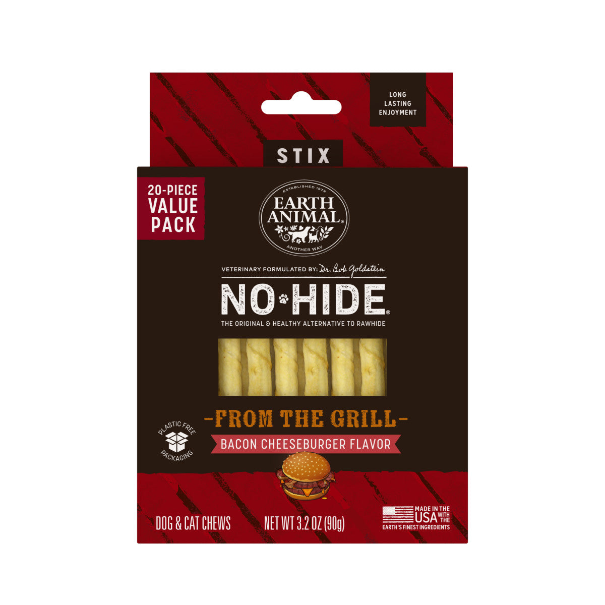 earth-animal-no-hide-bacon-cheeseburger-stix-xs-20-pack image 1